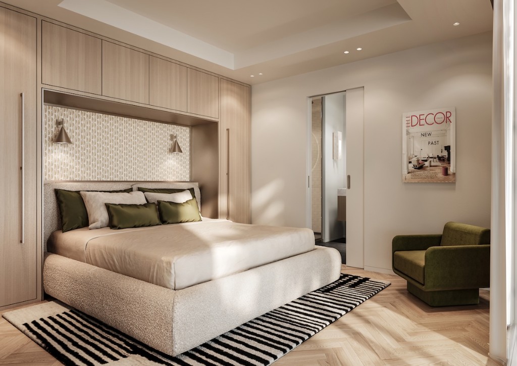 ELLE Residences Miami yatak odası